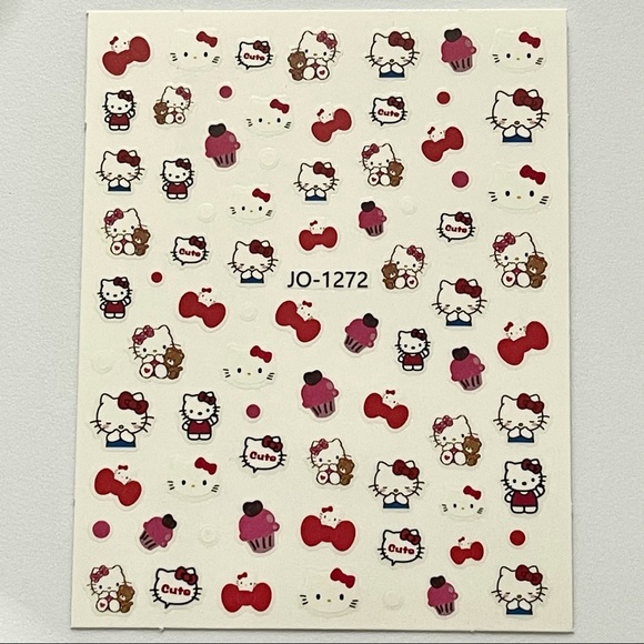 Luxury Designer Logo Fingernail Art Stickers - Picture 2 of 4